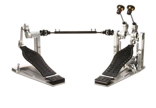 DW MFG Series Machined Direct Drive Double Pedal w/ Bag, Black Edition
