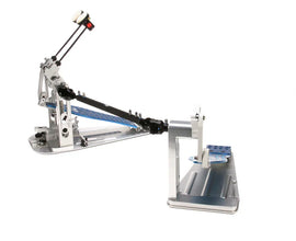 DW MFG Series Machined Direct Drive Double Pedal w/ Bag, Blue Edition