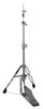 DW MFG Series Machined Direct Drive 2-Leg Hi-Hat Stand, Gray Edition