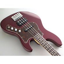 FGN JMJ2-AL-R AZM Mighty Jazz 4-String Bass Guitar - Azuki Metallic