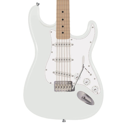 Fender FSR Traditional Late 60s Stratocaster Maple Fingerboard Electric Guitar 5631440305 - Olympic White