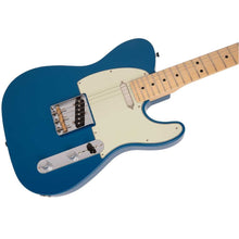 Fender Japanese Hybrid II Telecaster Maple Fingerboard SS Electric Guitar with Gig Bag Forest Blue 5660102318