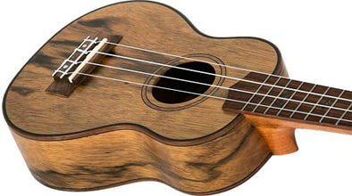 Flight Designer Series DUS430 Dao 4 Strings Soprano Ukulele, with Gig Bag, (Natural)