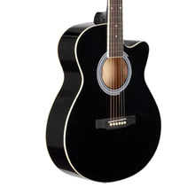 Granada GL113O-C 6 String Cutaway Acoustic Guitar- Black Gloss