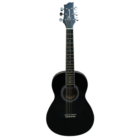 Granada GL110-F Junior 6 String Acoustic Guitar- Black