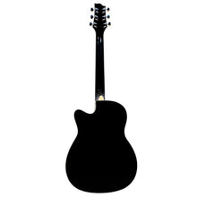 Granada GL112C-F Black Cutaway Medium Acoustic Guitar