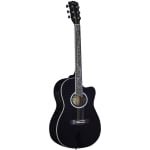Hertz HZA3901ET BK Semi Acoustic Guitar - Black suhavimart