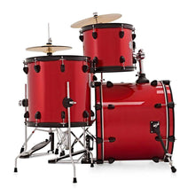 Natal K-EVB-F20-RE Evolution Fusion 5-Piece Acoustic Drum Kit with Hardware & Cymbals, Red