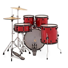 Natal K-EVB-F20-RE Evolution Fusion 5-Piece Acoustic Drum Kit with Hardware & Cymbals, Red