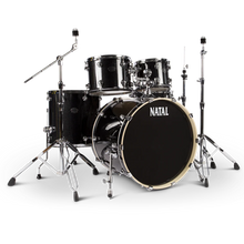 Natal KAR-UF22-BLS Arcadia Series US Fusion 5-Piece Shell Pack Acoustic Drum Kit with Hardware & Stands