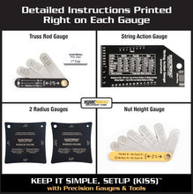 Music Nomad MN604 Precision Setup Gauge Set - 6 Piece