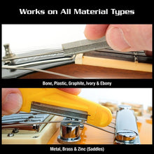 Music Nomad MN676 16-piece Diamond Coated Nut File Complete Shop Set