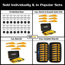 Music Nomad MN676 16-piece Diamond Coated Nut File Complete Shop Set