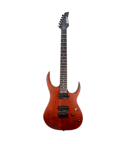 NEWEN NEW-ROCK-ST Rock Series 6 String Electric Guitar - Dark Wood