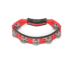 Natal NS102TR Spirit Handheld Tambourine, Red