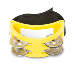 Natal NTFTY Foot Tambourine, Yellow