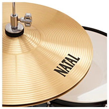 Natal K-EVB-UF22 Evolution 5-Piece Shell Pack Acoustic Drum Kit with Hardware & Cymbals - Red