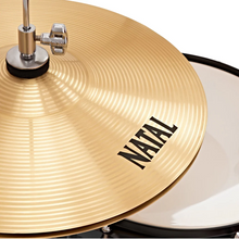 Natal K-EVB-UF22 Evolution 5-Piece Shell Pack Acoustic Drum Kit with Hardware & Cymbals - Black