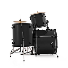 Natal K-EVB-UF22 Evolution 5-Piece Shell Pack Acoustic Drum Kit with Hardware & Cymbals - Black
