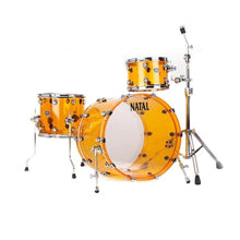 Natal KAC-AA1-ON1 Arcadia Acrylic Series AA1 3 Piece Shell Pack Acoustic Drum Kit Without Hardware & Cymbals