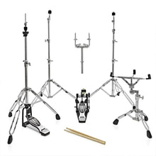 Natal KAR-F20 Arcadia Series Fusion 20 5-Piece Shell Pack Acoustic Drum Kit with Hardware & Stands - Black