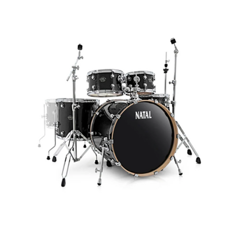 Natal KAR-F20-BLS Arcadia Series Fusion 20 5-Piece Shell Pack Acoustic Drum Kit with Hardware &amp; Stands