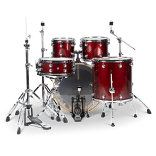 Natal KAR-UF22-RST Arcadia Series US Fusion 5-Piece Shell Pack Acoustic Drum Kit with Hardware & Stands