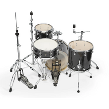 Natal KARB-TJ-BLS Arcadia Birch Series Traditional Jazz TJ 4 Piece Shell Pack Acoustic Drum Kit Without Hardware & Cymbals - Black Sparkle