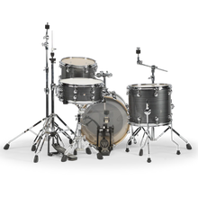 Natal KARB-TJ-GST Arcadia Birch Series Traditional Jazz TJ 4 Piece Shell Pack Acoustic Drum Kit Without Hardware & Cymbals - Grey Strata