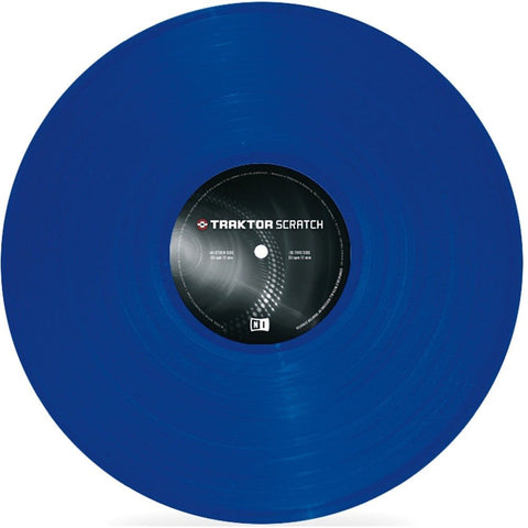 Native Instruments TRAKTOR Scratch Control Vinyl Mark 2 Blue