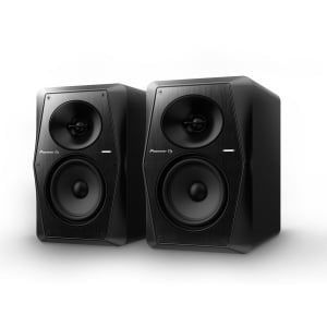 Pioneer VM-50 5-Inch Active Monitor Coaxial Speaker Pair - Black suhavimart