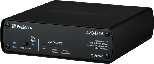 PreSonus AVB-D16 16x16 AVB-to-Dante Bridge