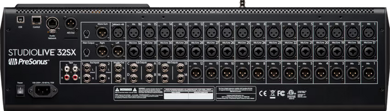 PreSonus StudioLive 32SX Series III Digital Mixer