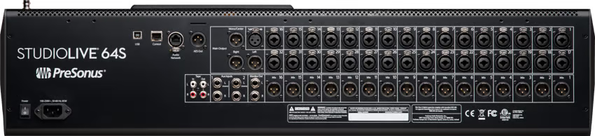 PreSonus StudioLive 64S 64-Channel Digital Mixer