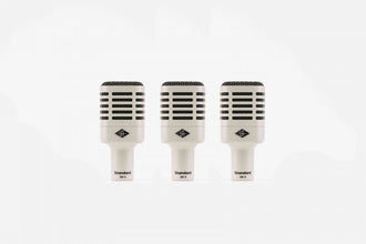 Universal Audio SD-3 Dynamic Microphone (3-Pack) with Hemisphere Modeling