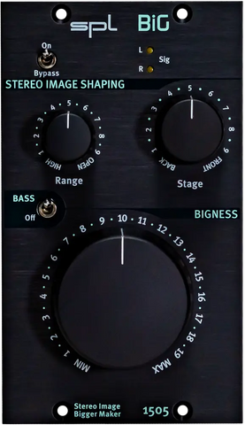 SPL Audio BiG - Double Slot Module for Stereo Stage Processing