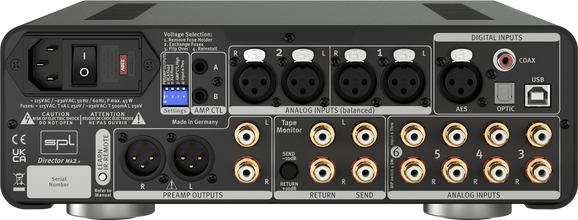 SPL Audio Director Mk2 DAC Preamplifier