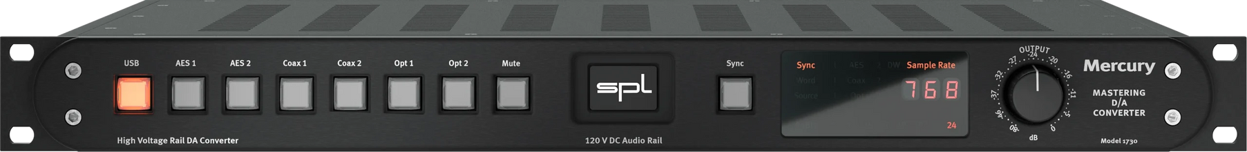 SPL Audio Mercury Mastering D/A Converter