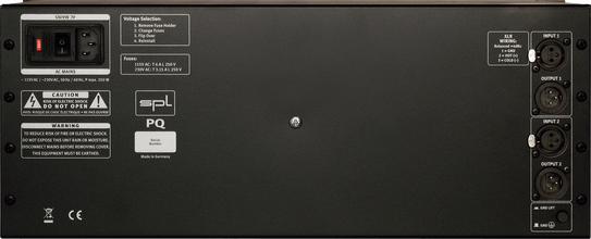 SPL Audio PQ Mastering Equalizer