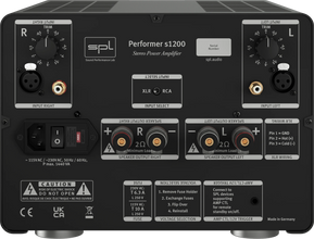 SPL Audio Performer s1200 Stereo Power Amplifier