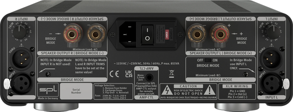 SPL Audio Performer s800 Stereo Power Amplifier