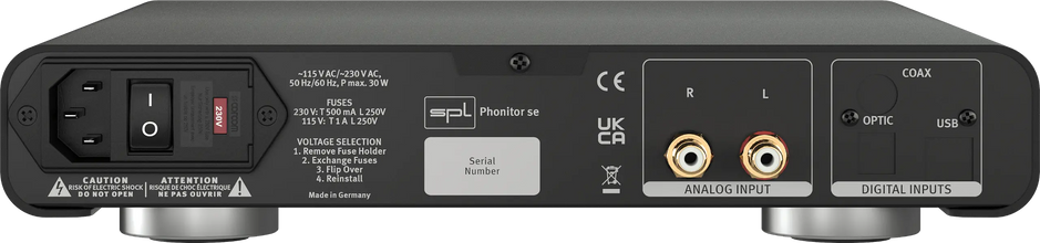 SPL Audio Phonitor se + DAC768xs Headphone Amplifier