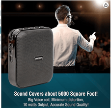 Digimore D-1210 Bluetooth Voice Amplifier 10W Portable PA System