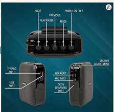 Digimore D-1210 Bluetooth Voice Amplifier 10W Portable PA System