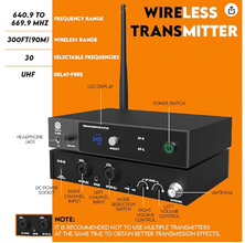 Digimore D-800 UHF Wireless In-Ear Monitor System