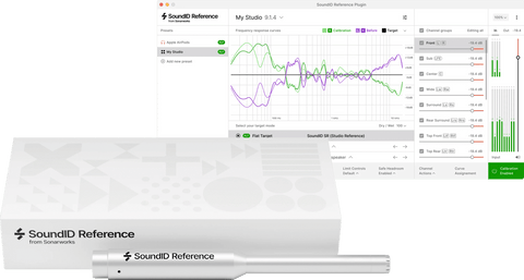 Sonarworks SoundID Reference for Multichannel with Measurement Microphone SW5MX