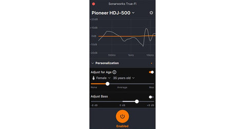 Sonarworks True-Fi Desktop App Headphone Correction Software