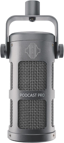 Sontronics Podcast Pro - Dynamic Podcast / Streaming / Broadcast / Gaming Microphone - Grey