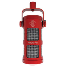 Sontronics Podcast Pro - Dynamic Podcast / Streaming / Broadcast / Gaming Microphone - Red