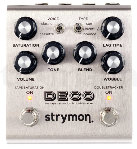 Strymon Deco Tape Saturation and Doubletracker Delay Pedal V2